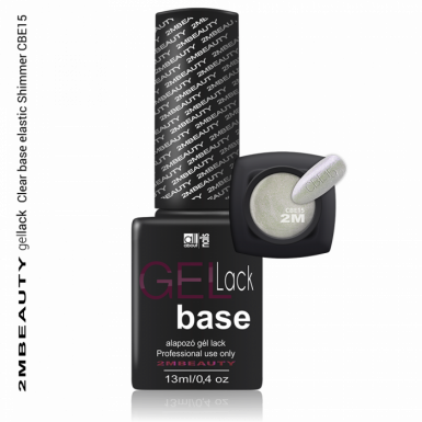 Gel Lack - Clear Base Elastic Shimmer CBE15