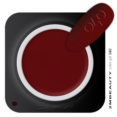 Gel u boji - mat 040
