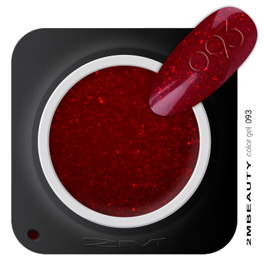 Gel u boji - glitter 093