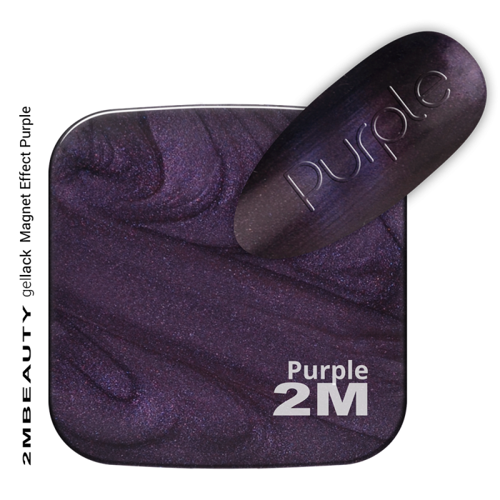 Gel lak - Magnet effect Purple