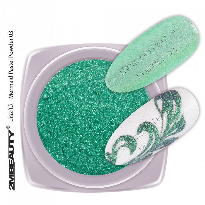 Pigment prah - Mermaid pastel powder 03