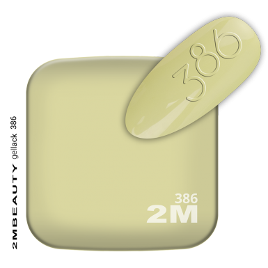 Gel lak - Mat 386