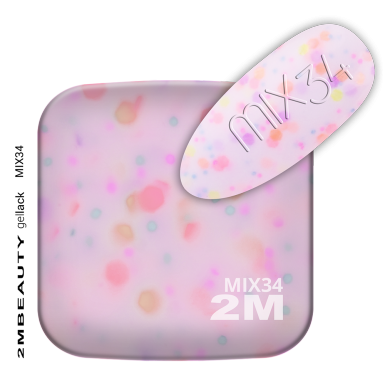 Gel lak - Mix 034