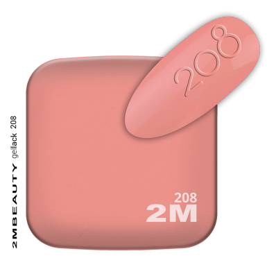 Gel lak - Mat 208