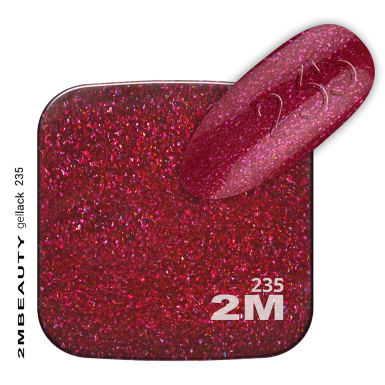 Gel lak - Glitter 235