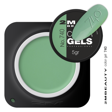 Gel u boji - mat 740