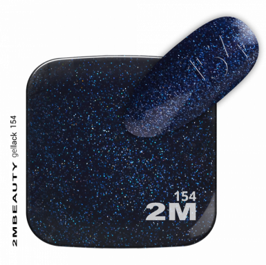 Gel lak - Glitter 154