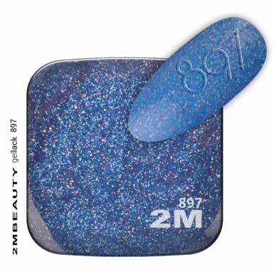 GEL LAK - GLITTER 897