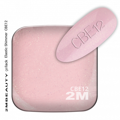 Gel lak - Colored base elastic shimmer CBE12