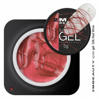 Spider Gel Silk Red Wine