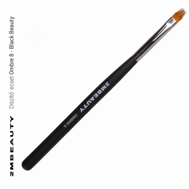 Ombre četkica za ukrašavanje 8 - Black beauty