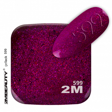 GEL LAK - GLITTER 599