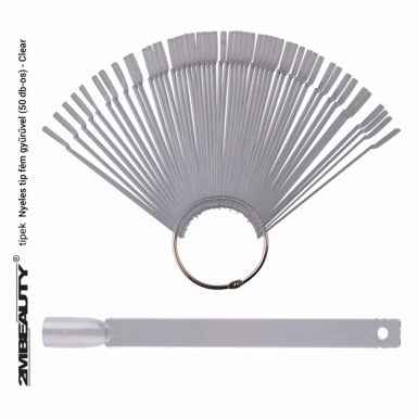 Tipse sa drškom na metalnom prstenu - Clear