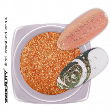 Pigment prah - Mermaid pastel powder 02