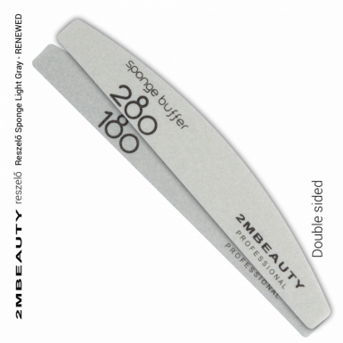 Bufer - Sponge light gray renewed