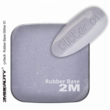 Rubber base glitter 01