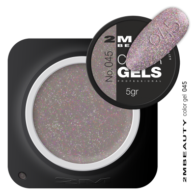 Gel u boji - Staklenim efektom 045