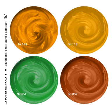 Akrilna boja u setu Nr.1