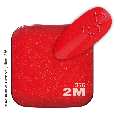 Gel lak - Glitter 356