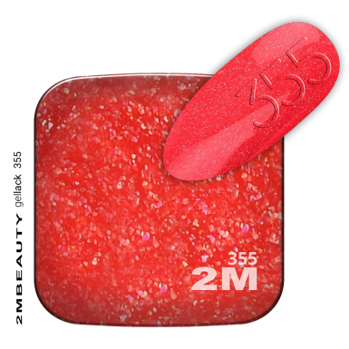 Gel lak - Glitter 355