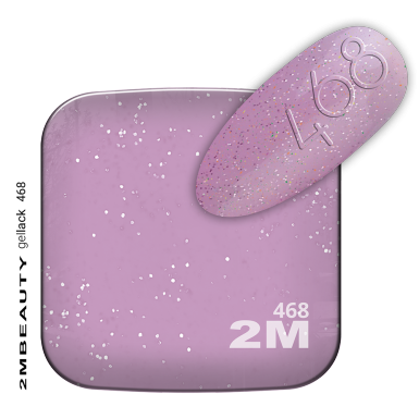 Gel lak - Staklenim efektom 468
