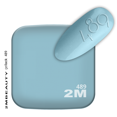 Gel lak - Mat 489