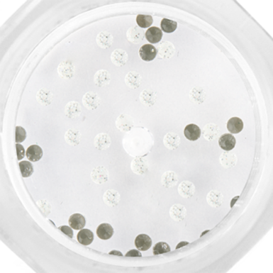 Stud  Glitter 101 White