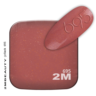 Gel lak - Glitter 695