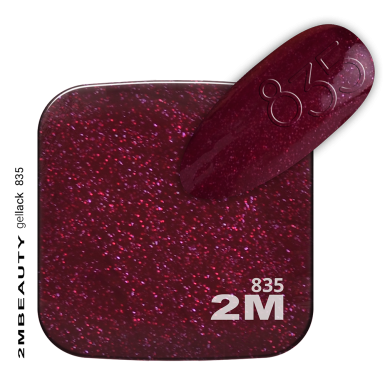 Gel lak - Glitter 835