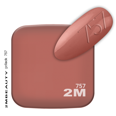 Gel lak - Mat 757