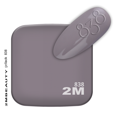 Gel lak - Mat 838
